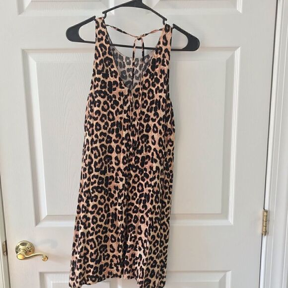 Francesca’s leopard print spaghetti strap dressXS - Picture 3 of 9